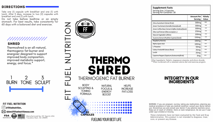 ThermoShred - Thermogenic Fat Burner