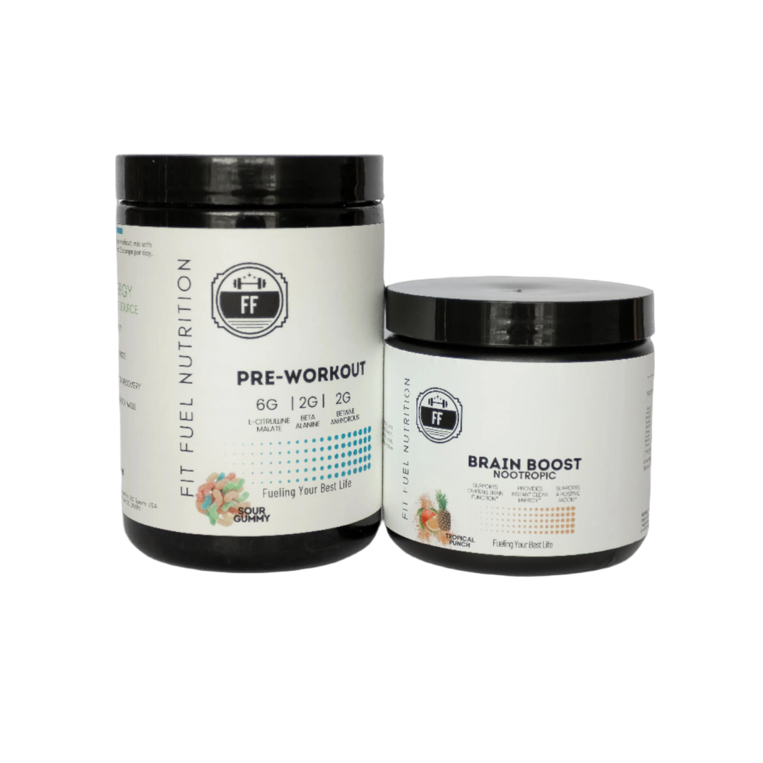 Pre Workout Stack - Brainboost & Pre-Workout