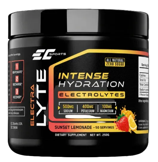 Hydralyte Electrolytes - Intense Hydration - Sunset Lemonade