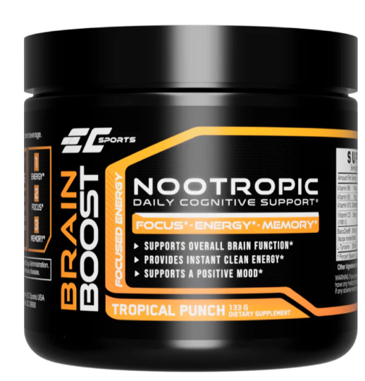 Brain Boost: + Energy - Tropical Punch