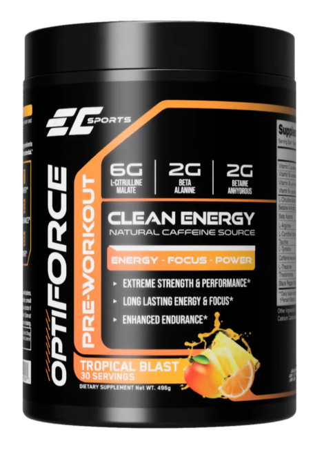 Pre Workout - Clean Energy - Tropical Blast
