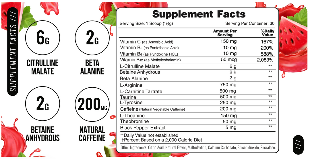 Pre Workout - Clean Energy Watermelon