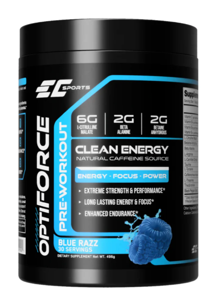 Pre Workout  OptiForce - Icy Blue Raspberry