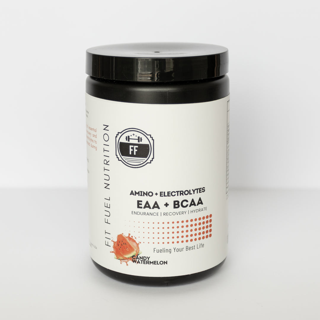 BCAA & EAA Supplements, Candy Watermelon by Fit Fuel Nutrition