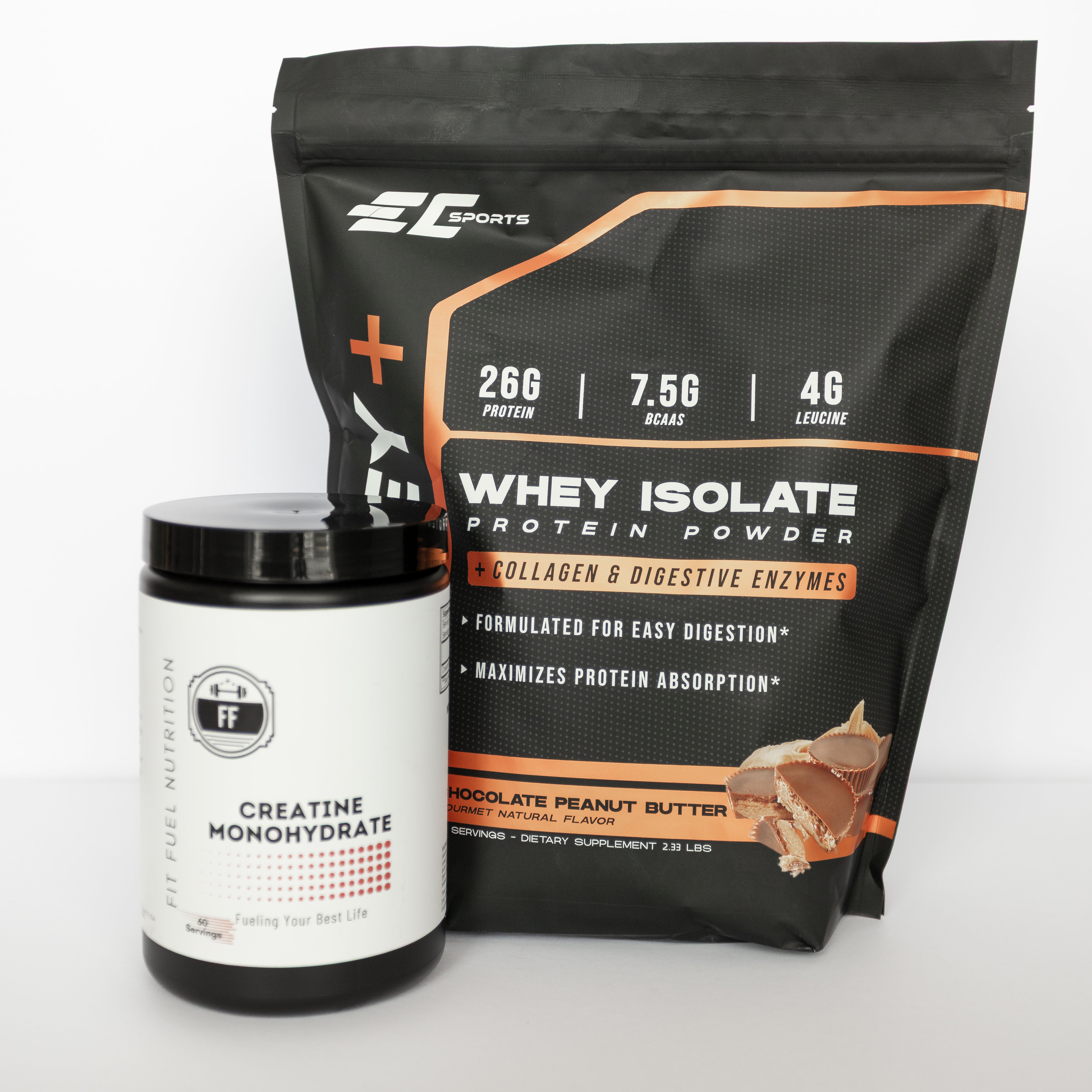 Muscle Stack - Protein & Creatine Monohydrate – Fit Fuel Nutrition USA